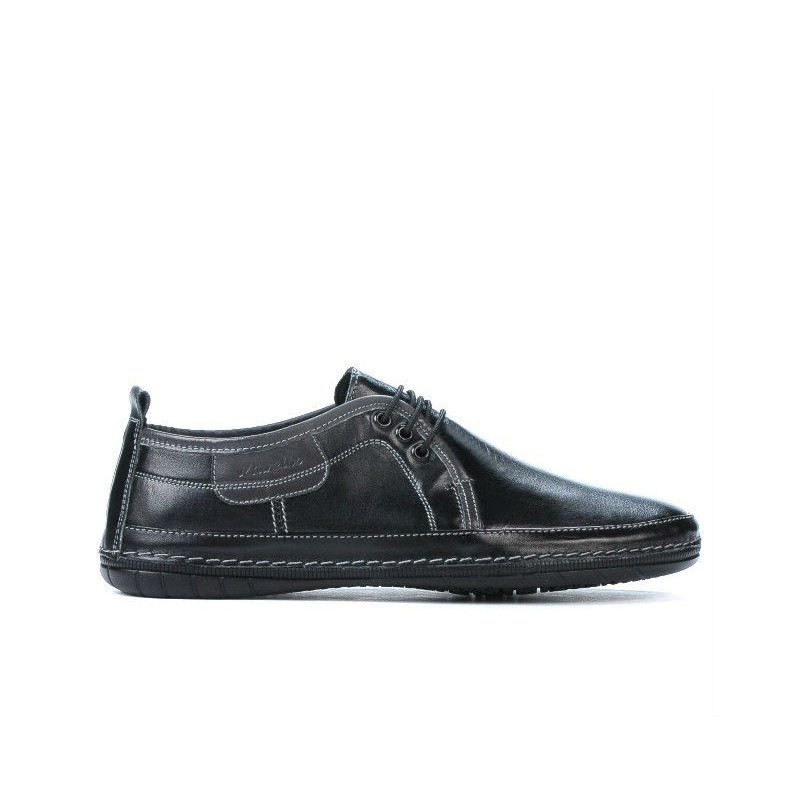 Mocassins hommes 865s noir+gris