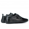 Mocassins hommes 865s noir+gris