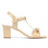 Sandales femme 1257 vernis beige