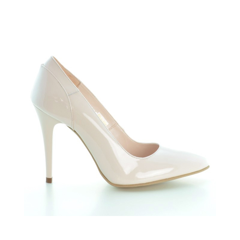 Chaussures élégantes femme 1230 vernis rose clair