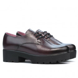 Chaussures casual femme 660 bordeaux