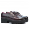 Chaussures casual femme 660 bordeaux