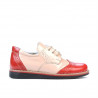 Chaussures enfants petits 60c vernis rouge+beige