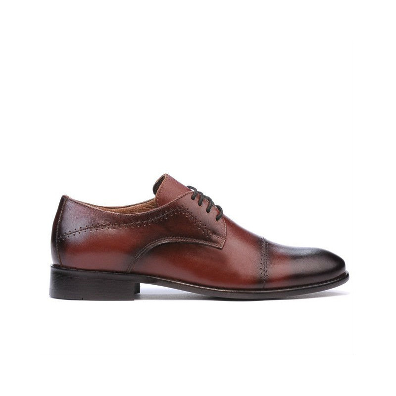 Chaussures élégantes homme 822 en cognac