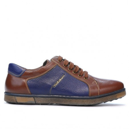 Chaussures de sport homme 849 marron+indigo