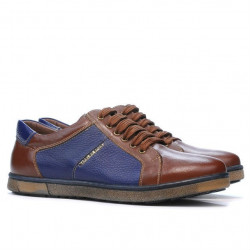 Chaussures de sport homme 849 marron+indigo