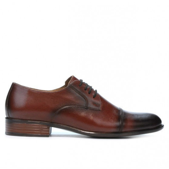 Chaussures élégantes hommes 838 en marron foncé