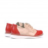 Chaussures enfants petits 60c verni rouge+beige01