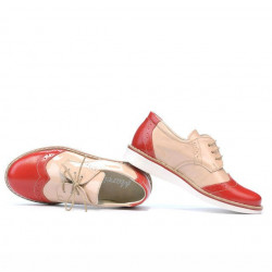 Chaussures enfants petits 60c verni rouge+beige01