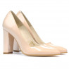 Chaussures élégantes femme 1261 vernis ivoire