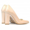 Chaussures élégantes femme 1261 vernis ivoire