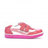 Chaussures enfants petits 16-2c rose+blanc