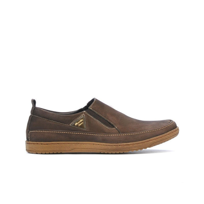 Chaussures décontractées hommes 745 bufo café