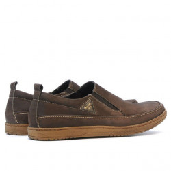 Chaussures décontractées hommes 745 bufo café