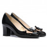 Chaussures élégantes femme 1265 vernis noir