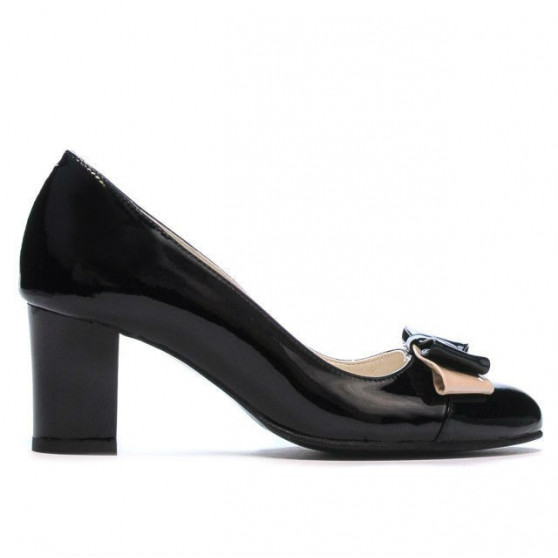 Chaussures élégantes femme 1265 vernis noir Chaussures élégantes femme 1265 vernis noir