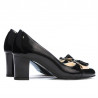Chaussures élégantes femme 1265 vernis noir