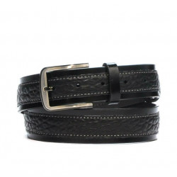 Ceinture hommes 16b noir+biz noir