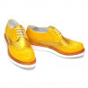 Chaussures casual femme 663-1 jaune combiné