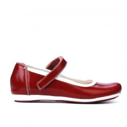 Chaussures enfants 151 vernis bordeaux