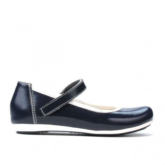Chaussures enfants 151 laque indigo Chaussures enfants 151 laque indigo