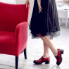 Chaussures décontractées femme 684 a rouge