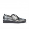 Chaussures petits enfants 60c argent nacré