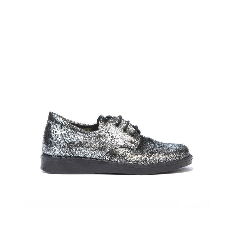Chaussures petits enfants 60c argent nacré