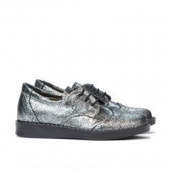 Chaussures petits enfants 60c argent nacré