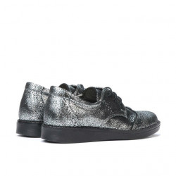 Chaussures petits enfants 60c argent nacré