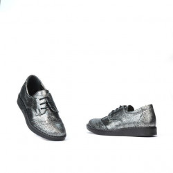 Chaussures petits enfants 60c argent nacré