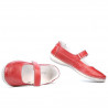 Mocassins femme 685 rouge