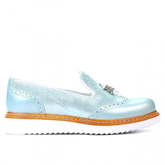 Chaussures décontractées femme 659 turquoise combiné Chaussures décontractées femme 659 turquoise combiné