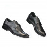 Chaussures décontractées / élégantes hommes 874 noir