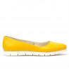 Ballerines femme 677-1 jaune