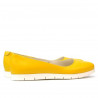 Ballerines femme 677-1 jaune
