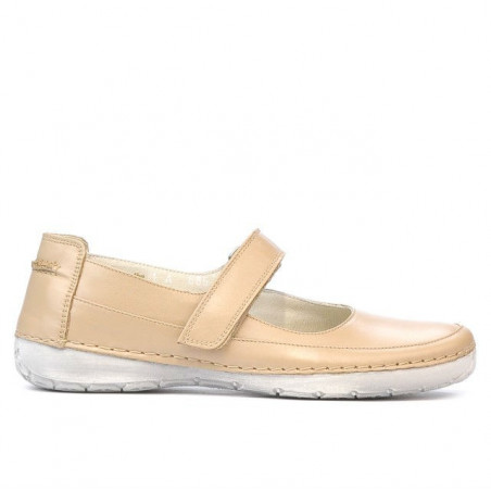 Mocassins femme 685 beige