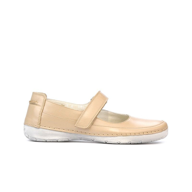 Mocassins femme 685 beige