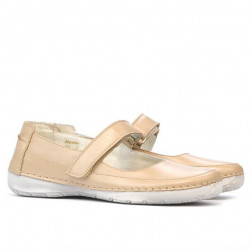 Mocassins femme 685 beige