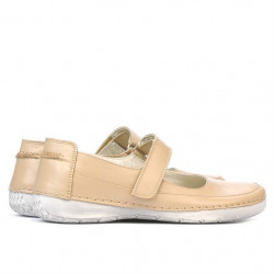 Mocassins femme 685 beige
