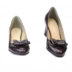 Chaussures élégantes femme 1265 bordeaux