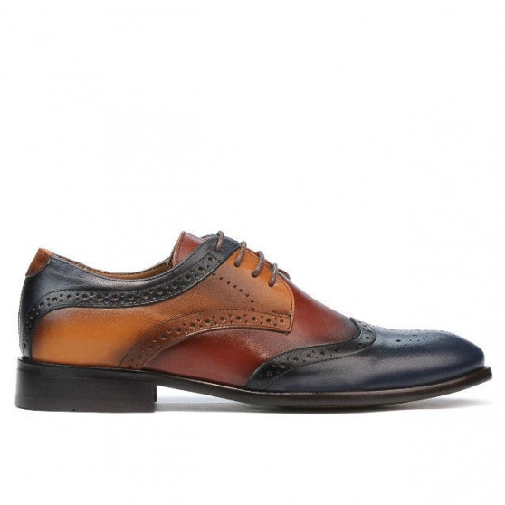 Chaussures décontractées / élégantes hommes 874 indigo+marron Chaussures décontractées / élégantes hommes 874 indigo+marron