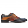 Chaussures décontractées / élégantes hommes 874 indigo+marron