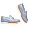 Chaussures décontractées femme 659 bleu nacré combiné