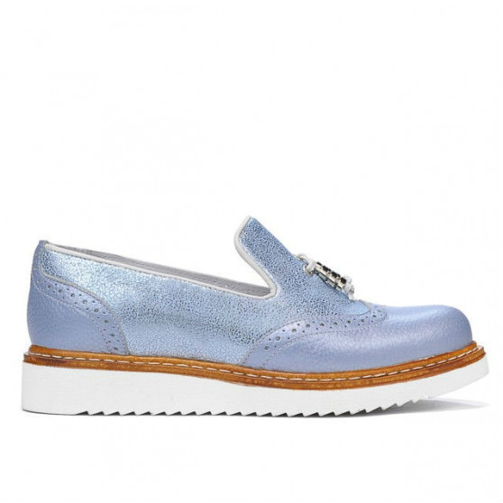 Chaussures décontractées femme 659 bleu nacré combiné Chaussures décontractées femme 659 bleu nacré combiné