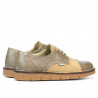 Chaussures casual femme 7001-1 sable combiné