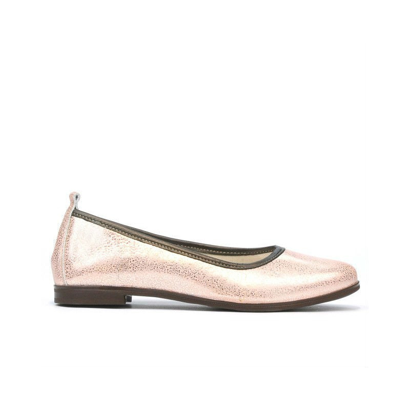 Ballerines femme 687 poudre nacré