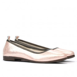 Ballerines femme 687 poudre nacré