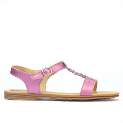 Sandales femme 5011 rose nacré