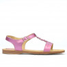 Sandales femme 5011 rose nacré